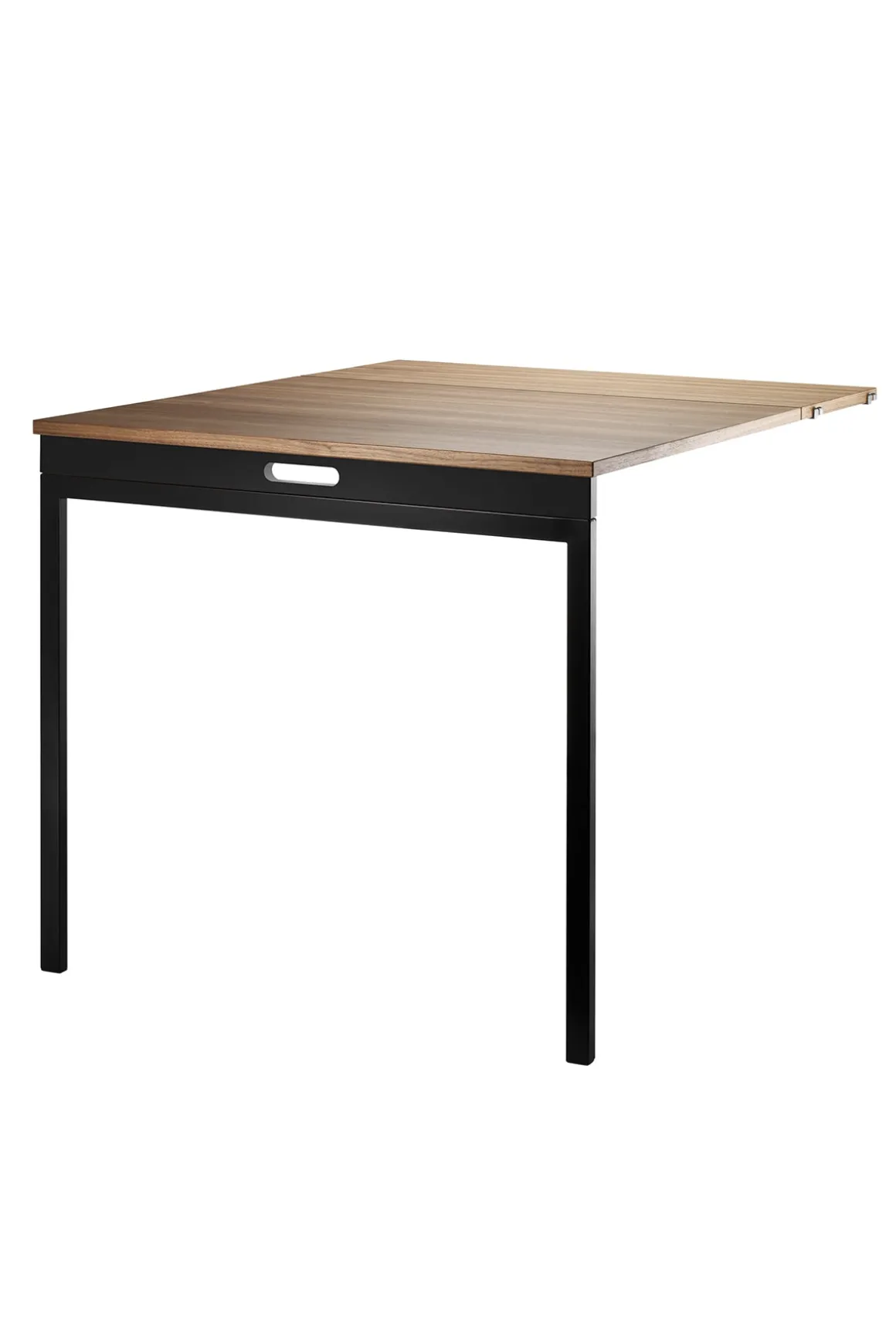 Klappbord - 78x96 Valnøtt/Sort