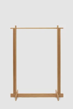 Klesstativ - Bridge Clothes Rack Oiled Oak
