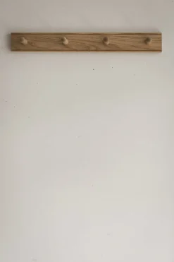 Knaggrekke - Shaker 4 Knagger Eik