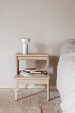 Krakk - A Line Step Stool Hvitoljet Eik