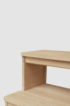 Krakk - A Line Step Stool Hvitoljet Eik