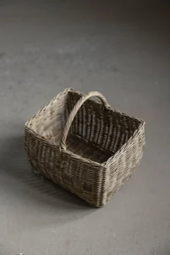 Kurv - Shopping Grå 30x24xH20cm