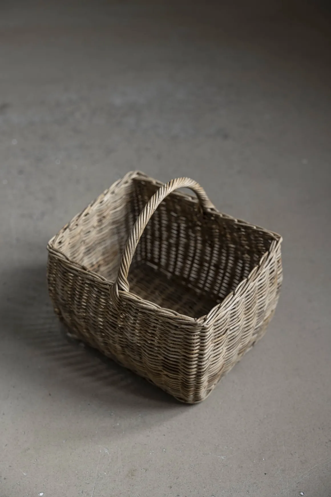 Kurv - Shopping Grå 30x24xH20cm