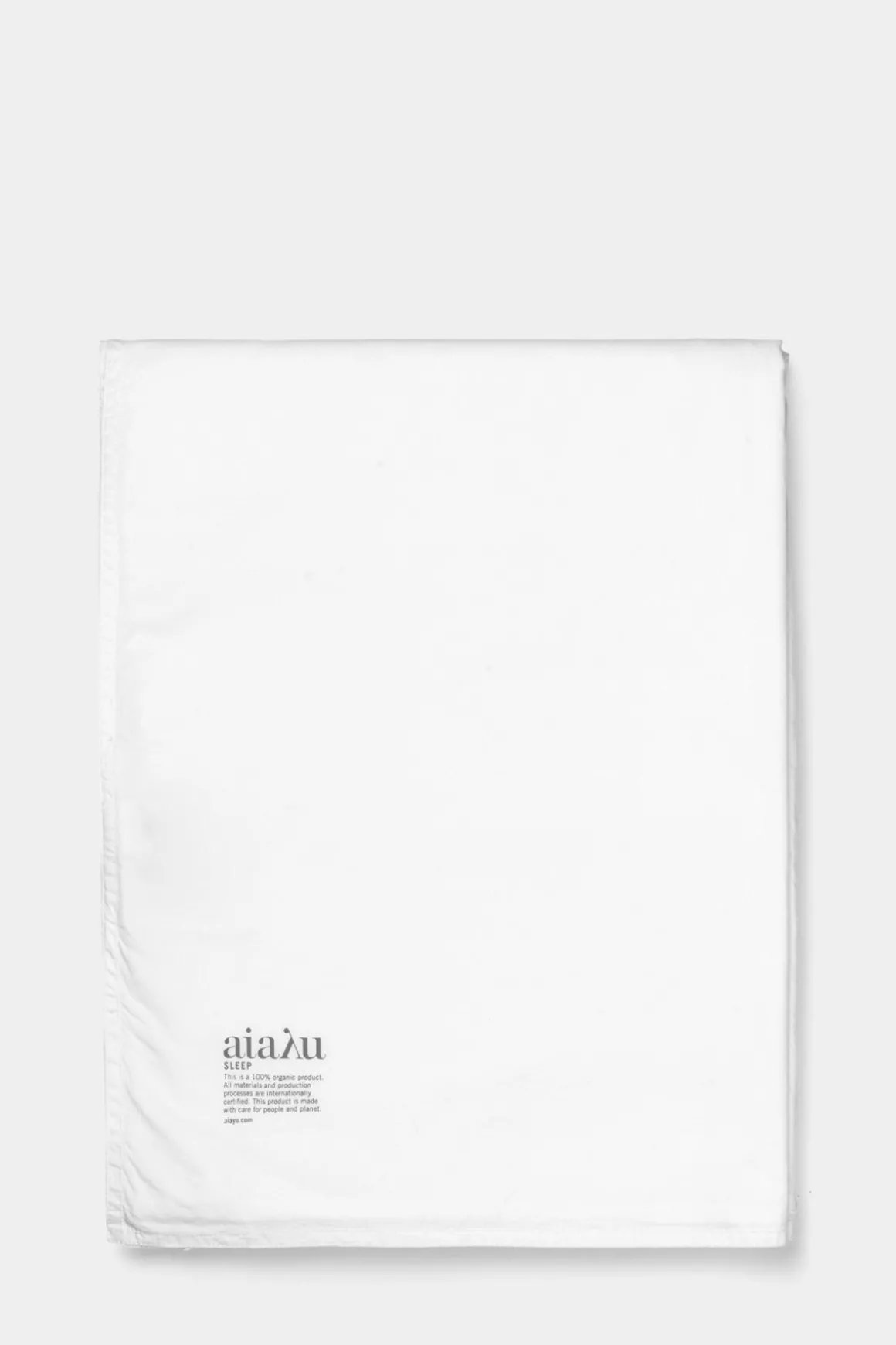 Laken - 260x260cm 100% Økologisk Bomull White