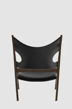 Lenestol - Knitting Lounge Chair, Walnut, Dakar 0842