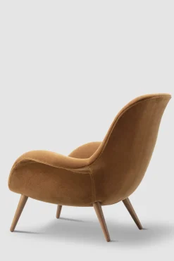 Lenestol - Swoon 1770 Grand Mohair 2103 Lakkert Valnøtt