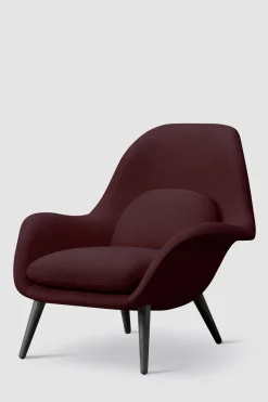 Lenestol - Swoon 1770 Sunniva 662 Sortlakkert Eik