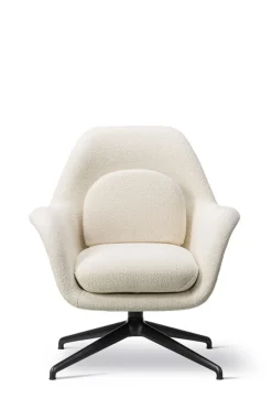Lenestol - Swoon Lounge Petit 1776 Carlotto 200 Swivel Sort