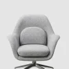 Lenestol - Swoon Lounge Petit 1776 Hallingdal 130 Swivel Krom