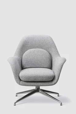 Lenestol - Swoon Lounge Petit 1776 Hallingdal 130 Swivel Krom