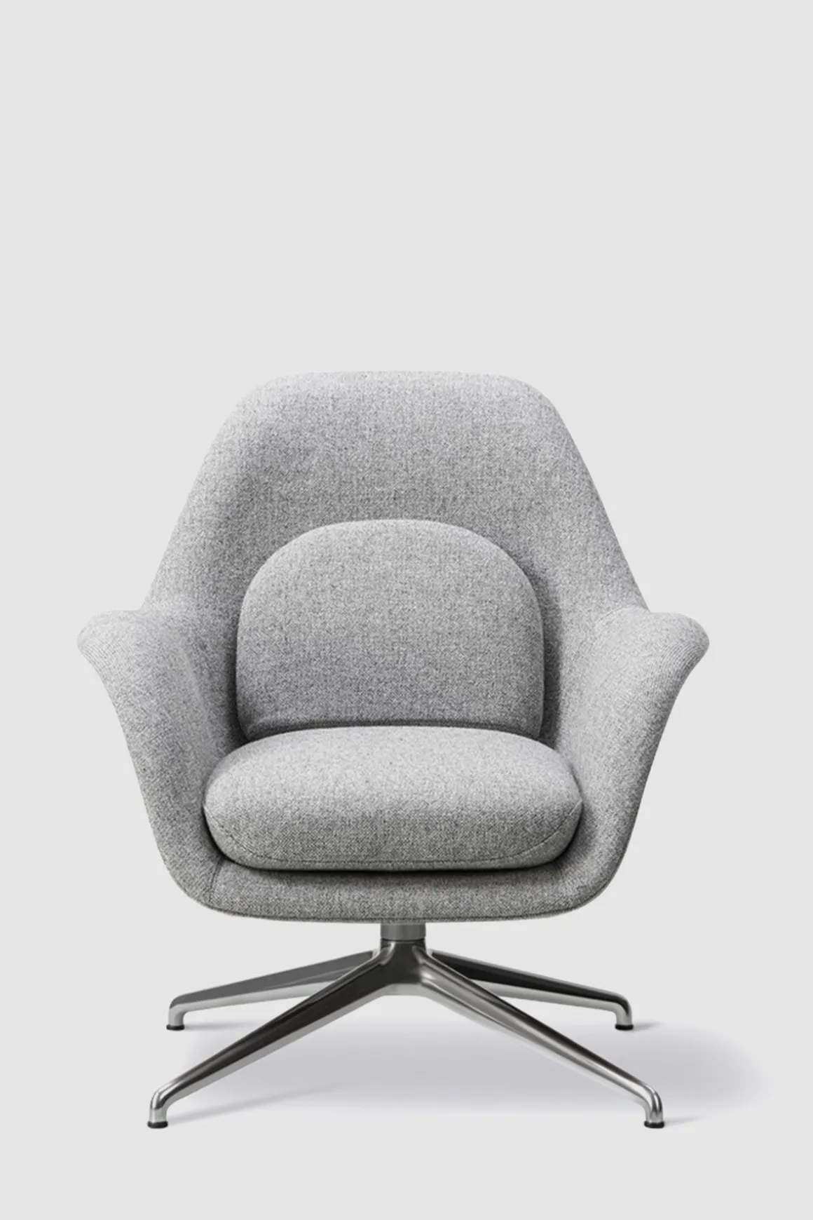 Lenestol - Swoon Lounge Petit 1776 Hallingdal 130 Swivel Krom