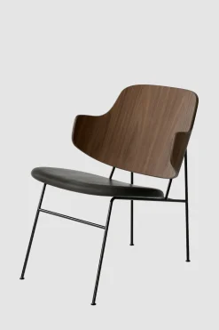 Lenestol - The Penguin Lounge 842 Dakar, Black Steel, Walnut