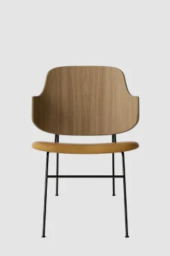 Lenestol - The Penguin Lounge 250 Dakar, Black Steel, Natural Oak