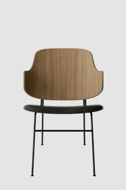 Lenestol - The Penguin Lounge 842 Dakar, Black Steel, Natural Oak