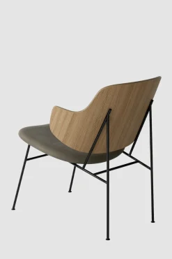 Lenestol - The Penguin Lounge 329 Dakar, Black Steel, Natural Oak