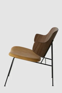 Lenestol - The Penguin Lounge 250 Dakar, Black Steel, Walnut