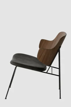 Lenestol - The Penguin Lounge 842 Dakar, Black Steel, Walnut