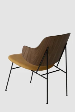 Lenestol - The Penguin Lounge 250 Dakar, Black Steel, Walnut