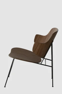 Lenestol - The Penguin Lounge Black Steel, Walnut
