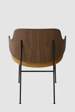 Lenestol - The Penguin Lounge 250 Dakar, Black Steel, Walnut