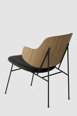 Lenestol - The Penguin Lounge 842 Dakar, Black Steel, Natural Oak