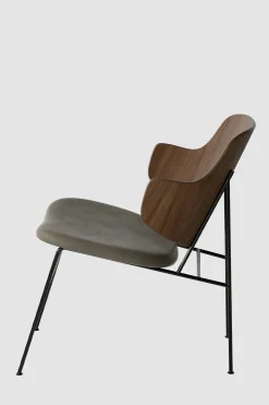 Lenestol - The Penguin Lounge 329 Dakar, Black Steel, Walnut