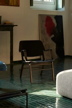 Loungestol - AX HM11 Dark Stained Oak