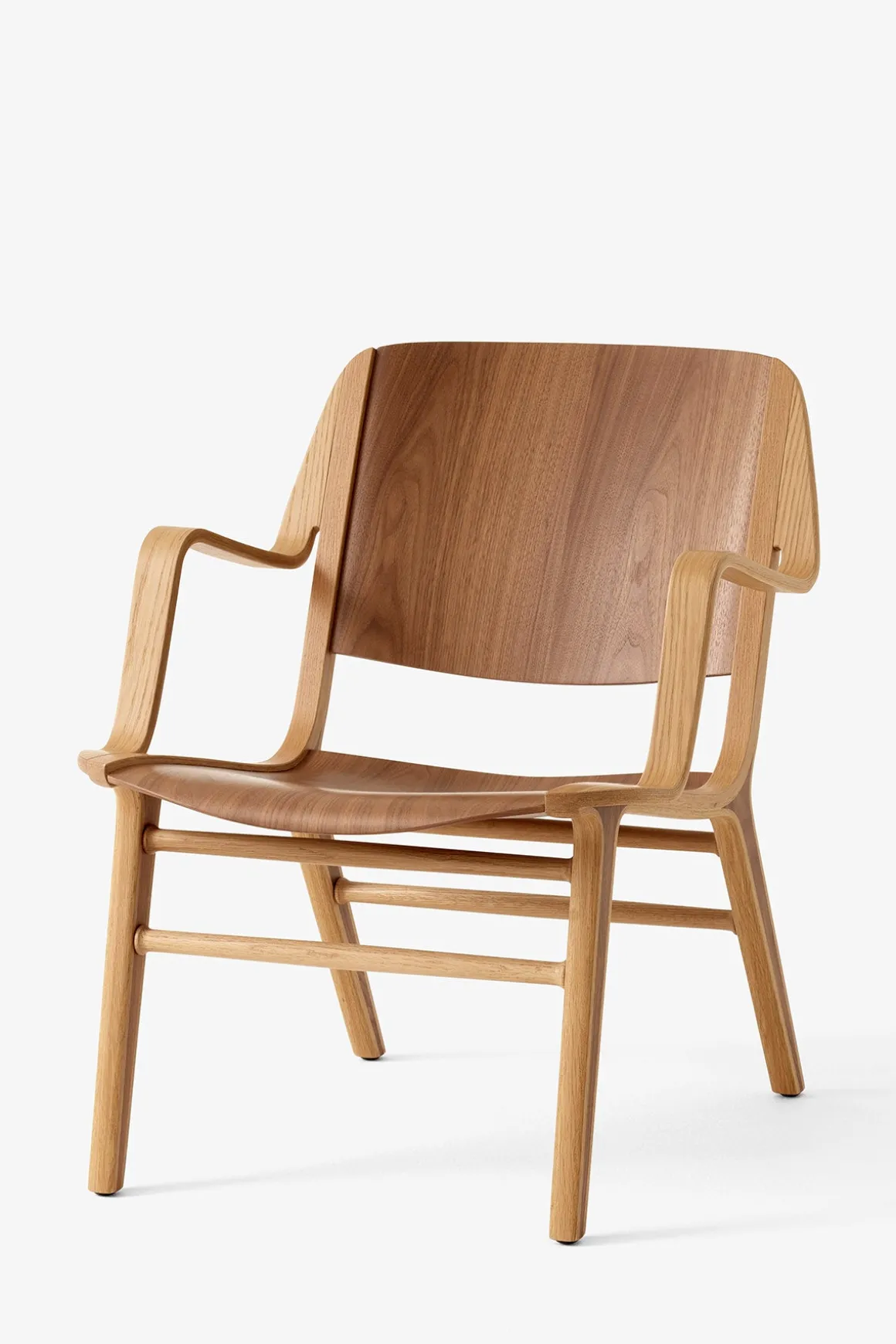 Loungestol - AX HM11 Oak/Walnut