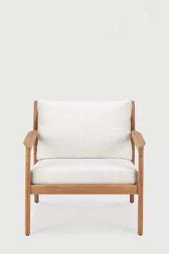 Loungestol - Jack Outdoor Lounge Off-White Teak