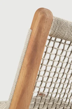 Loungestol - Jack Woven Teak/Beige