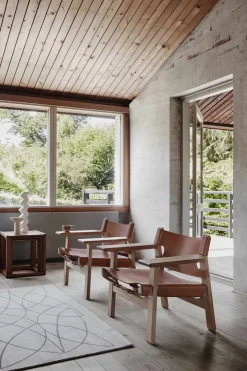 Loungestol - Spanish Chair 2226 Oljet Eik/Cognac Lær