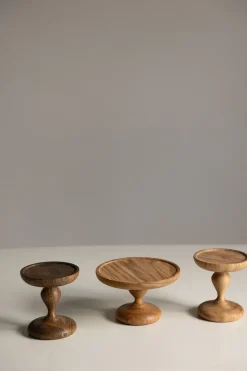 Lysfat - Wooden Cake Dish L