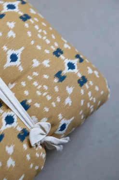 Madrass - 45x125cm Mustard/Off-White/Dark Blue