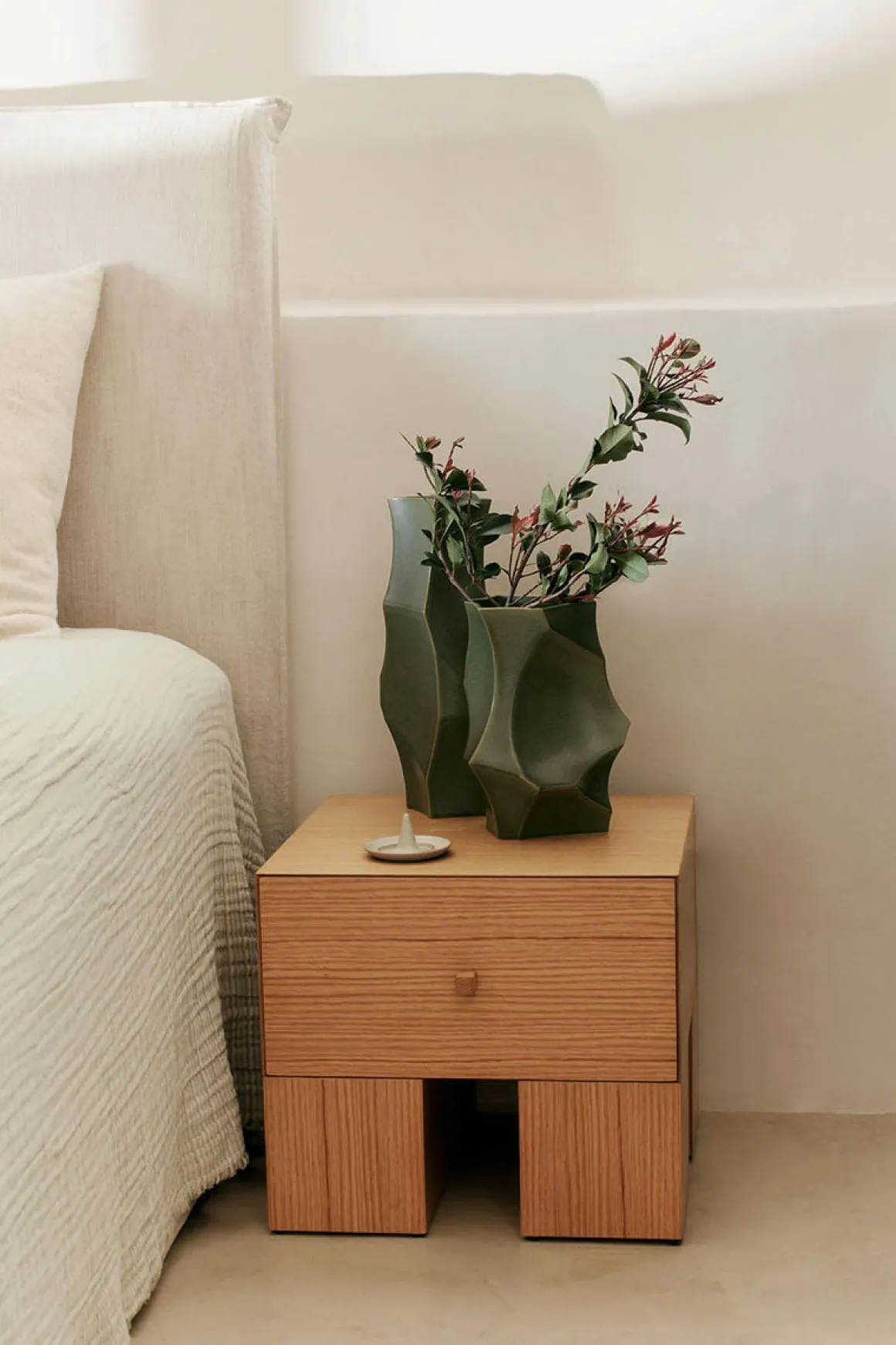 Nattbord - Kuben Oak