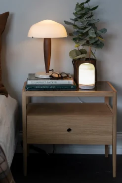 Nattbord - Spindle Bedside Table Oak