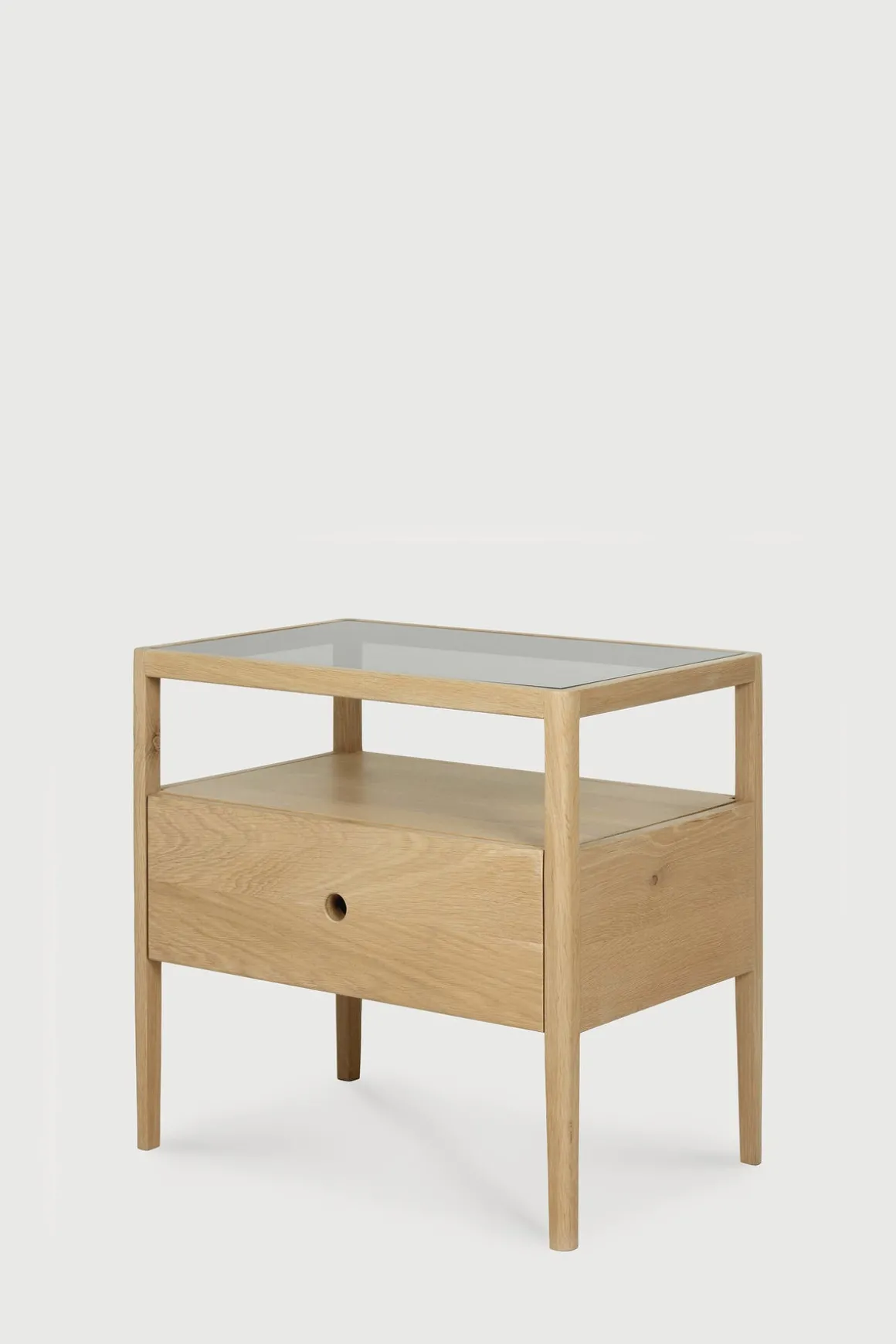 Nattbord - Spindle Bedside Table Oak