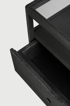 Nattbord - Spindle Bedside Table Oak Black