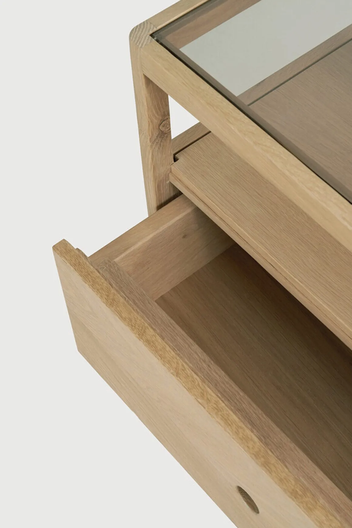 Nattbord - Spindle Bedside Table Oak