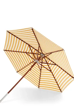 Parasoll - Atlantis Rund dia330 Golden Yellow Stripes