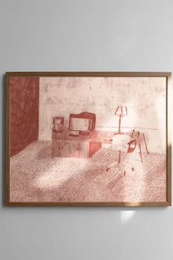 Plakat - 56 From a Hotel Room in Colorado 40x50cm