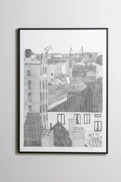 Plakat - Hamnen 50x70cm