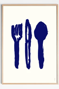 Plakat - Äta 50x70cm