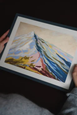 Plakat - Velvet Peak III 30x40cm