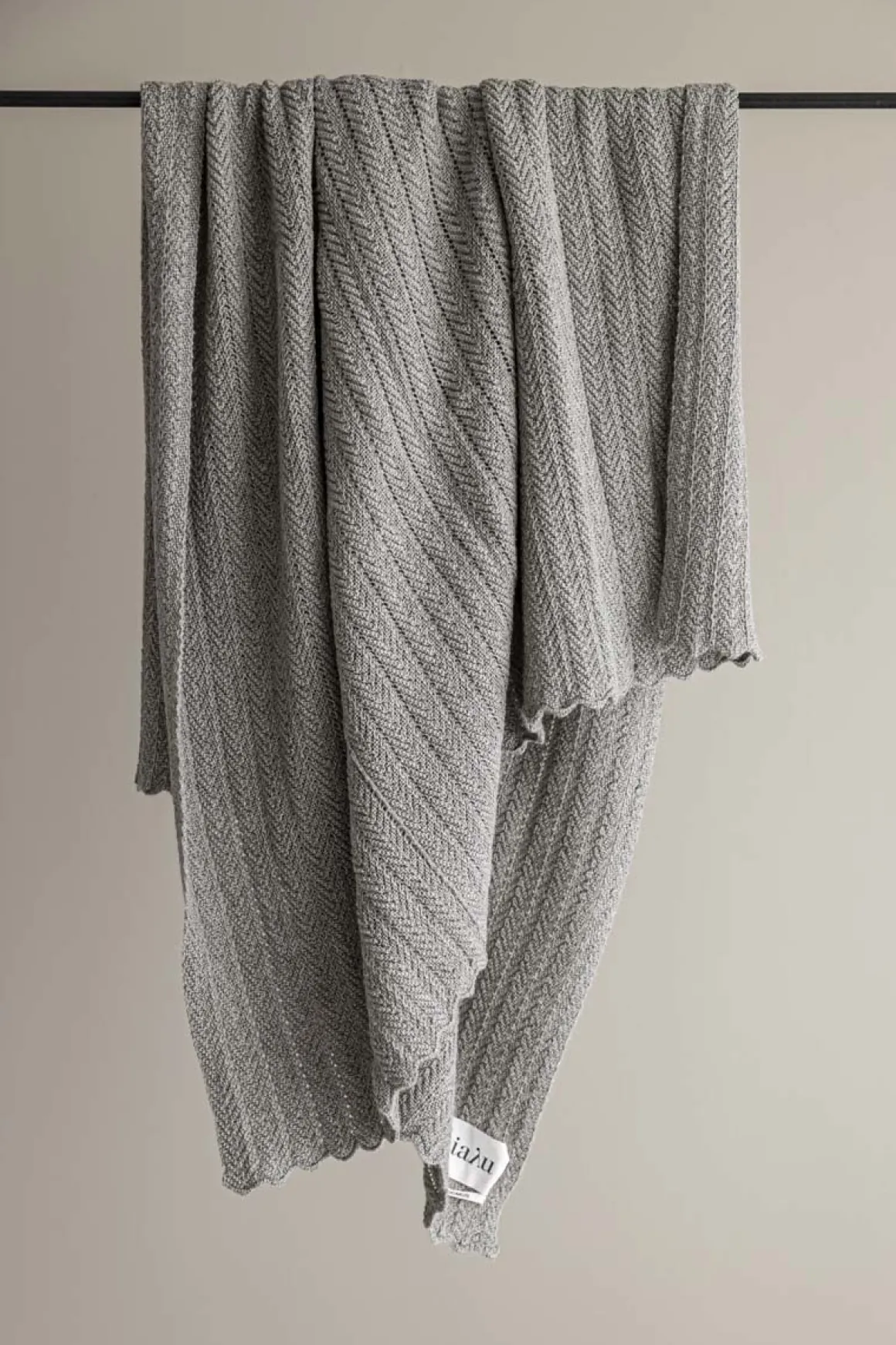 Pledd - Hollie 130x160cm Frost Grey