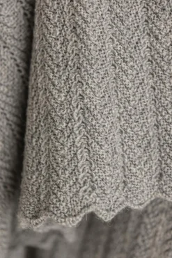 Pledd - Hollie 130x160cm Frost Grey