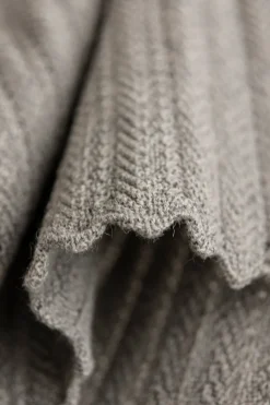 Pledd - Hollie 130x160cm Frost Grey