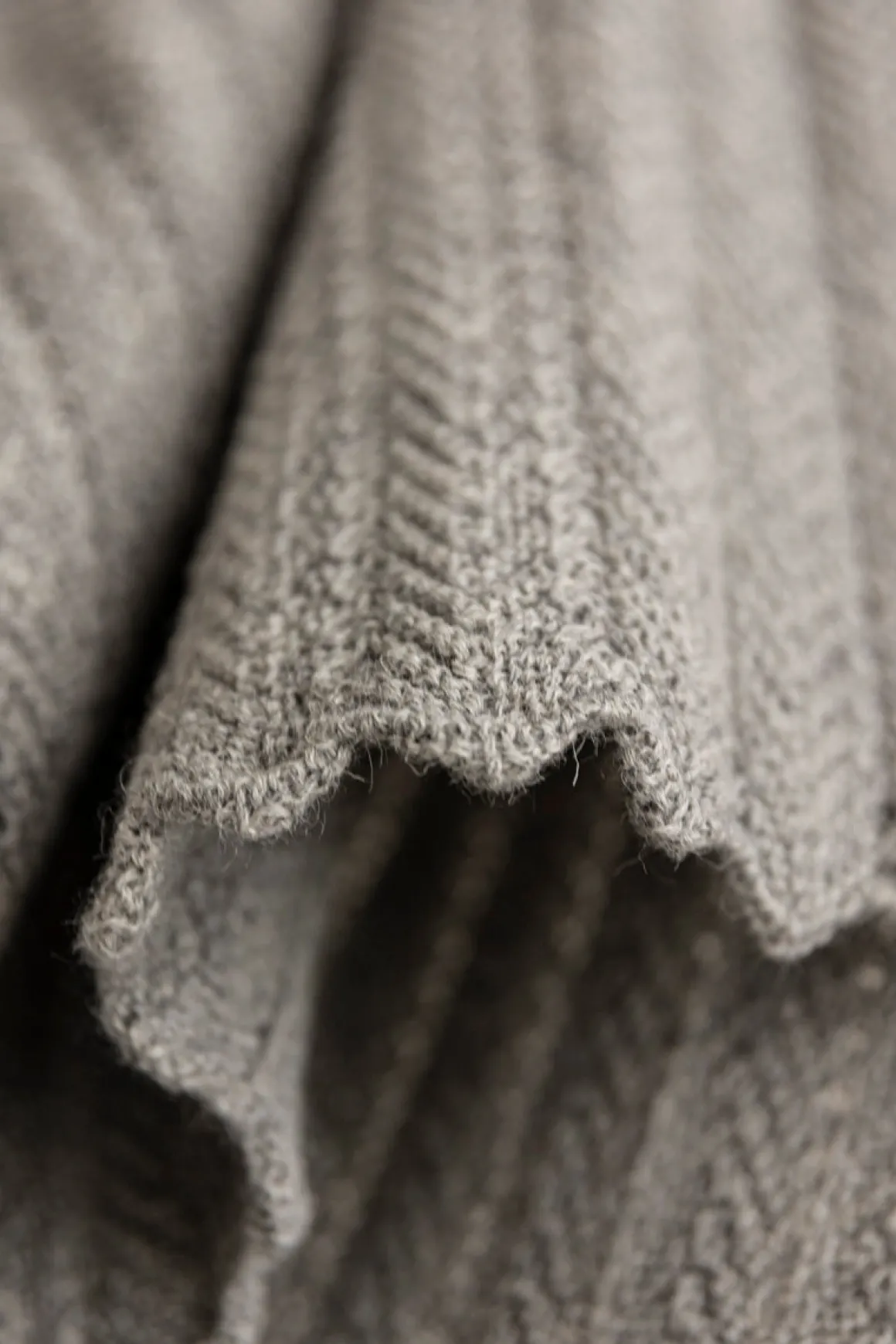 Pledd - Hollie 130x160cm Frost Grey