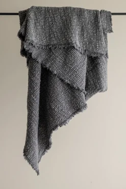 Pledd - Wooly 130x180 Fumo