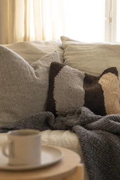 Pute - Raul 50x50cm Frost Grey Komplett