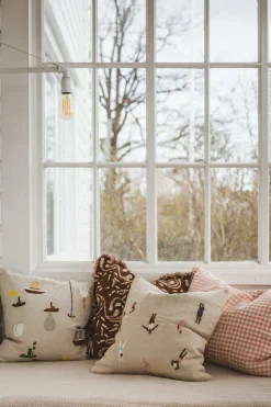 Putetrekk - Swimmers Embroidered 48x48cm